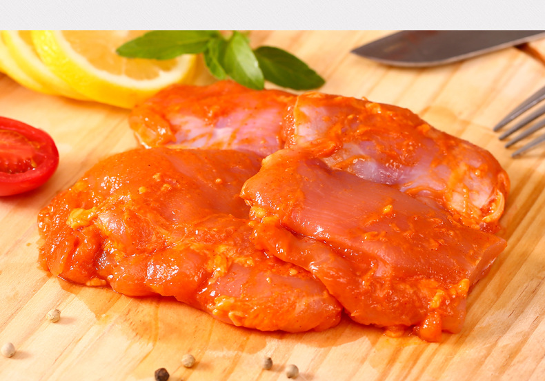 堂记食品快餐西餐奥尔良鸡扒 冷冻鸡排新鲜鸡肉 食品市场批发