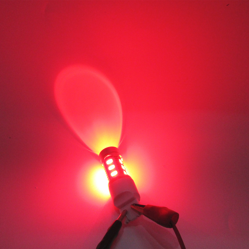 美普 带透镜1157超亮刹车灯泡 cree 12smd 5630 12leds25双触点