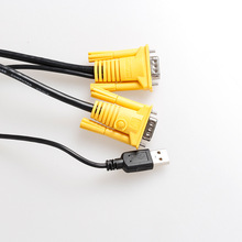 邁拓維矩 KVM 調頭線 VGA對VGA+USB 吊頭線 1.5米 3米 5米