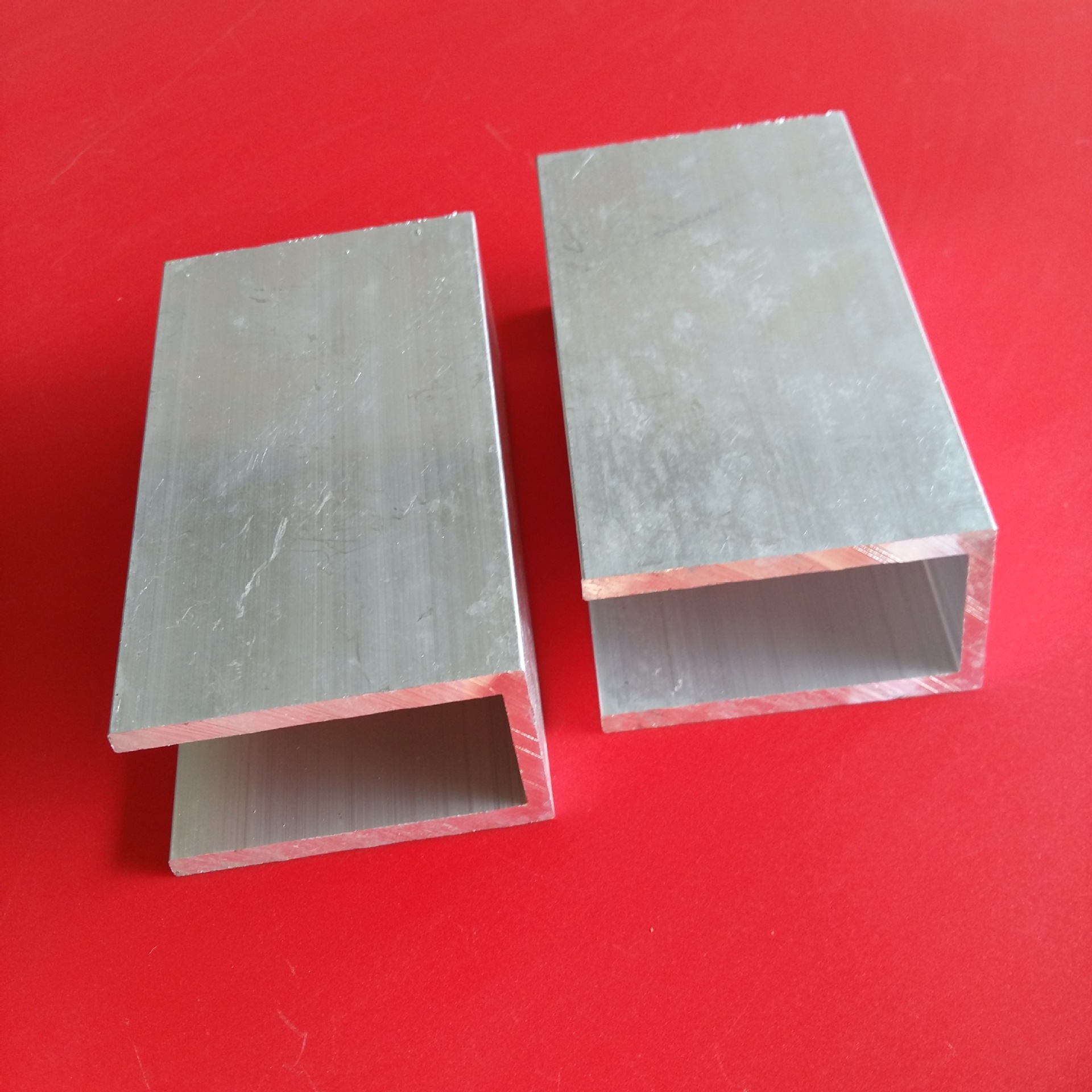 厂家直销铝u槽 u型铝槽型材 u型包边铝型材 来图来样加工定制