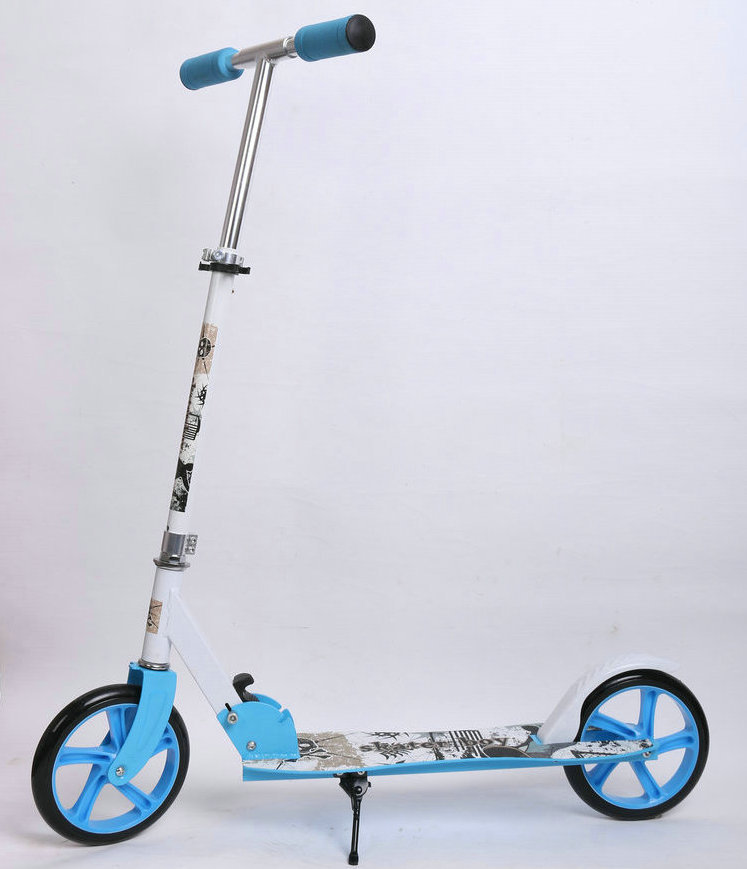 厂家直销全铁二轮滑板车成人儿童二轮滑板车 折叠滑板车一件代发