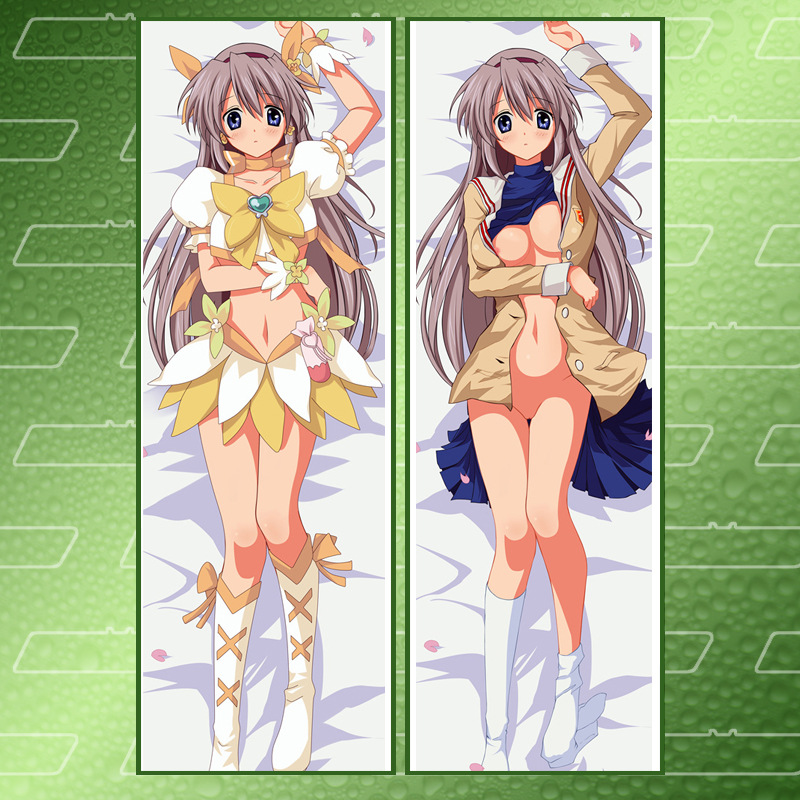 clannad 日本动漫双面等身宅男抱枕来图定制加工一件代发