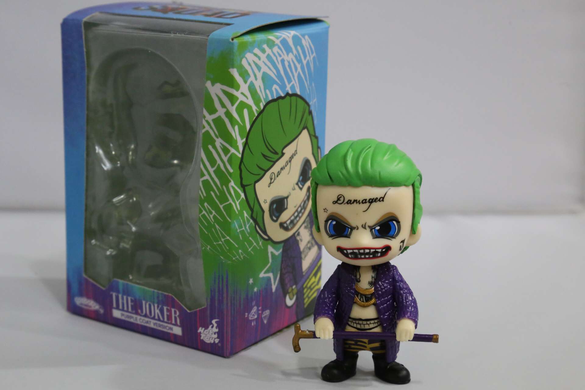 动漫 手办公仔 x特遣队 自杀小队 7代8代小丑 小丑公仔摆件