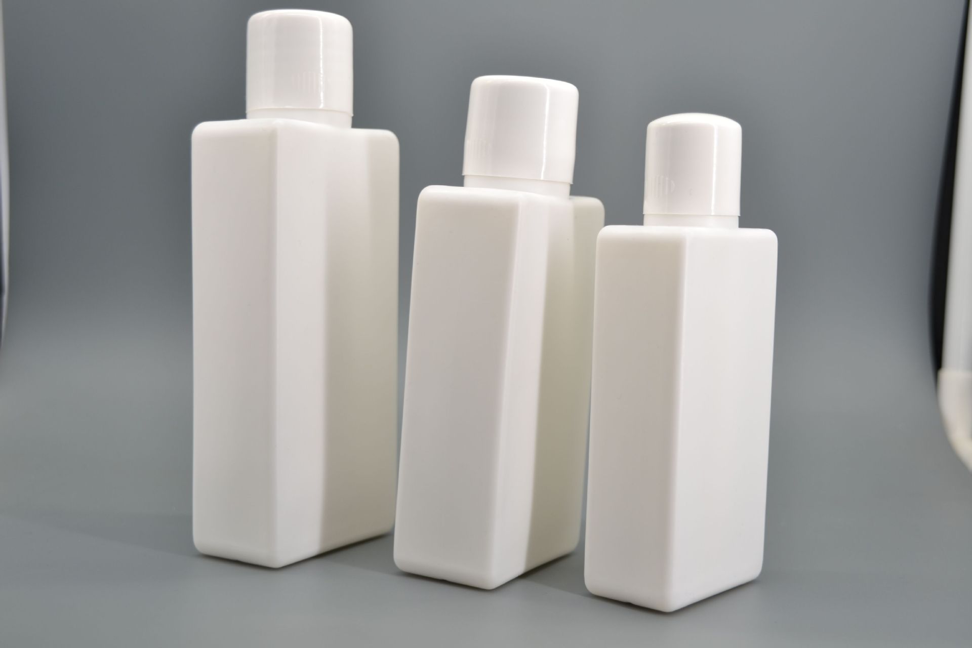 长方形塑料瓶100/150/200ml 方形妇科洗液瓶 白色女士护理液瓶