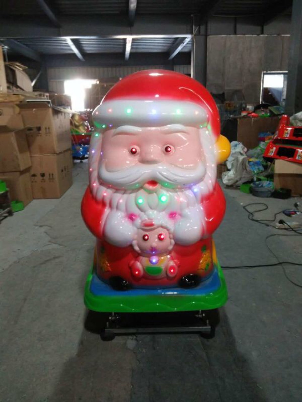 清仓处理喜羊羊款摇摆机熊大熊二 西游戏 大头儿子 投币摇摇车