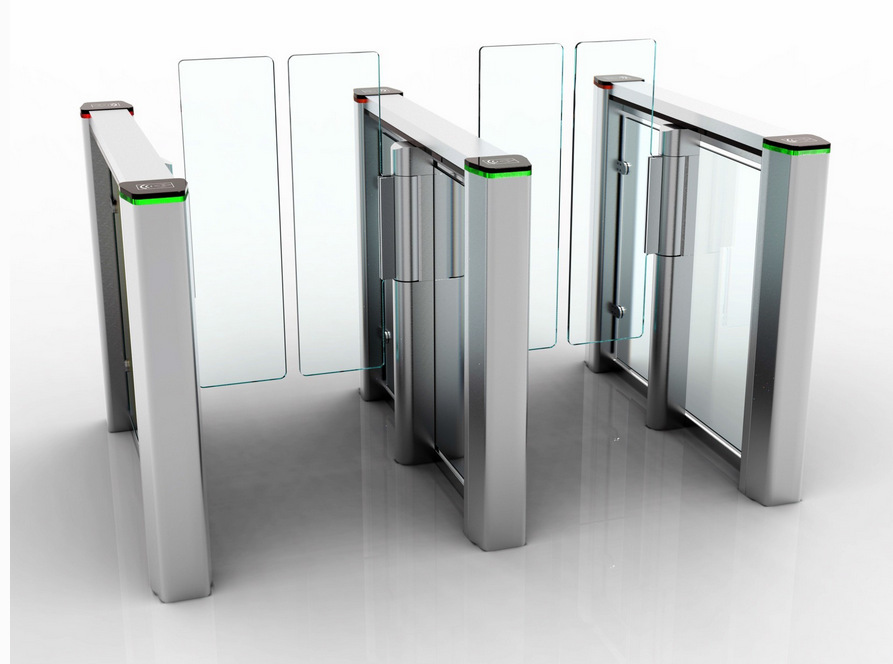 超市不锈钢摆闸智能摆闸速通门人脸识别闸机人行通道闸超市摆闸
