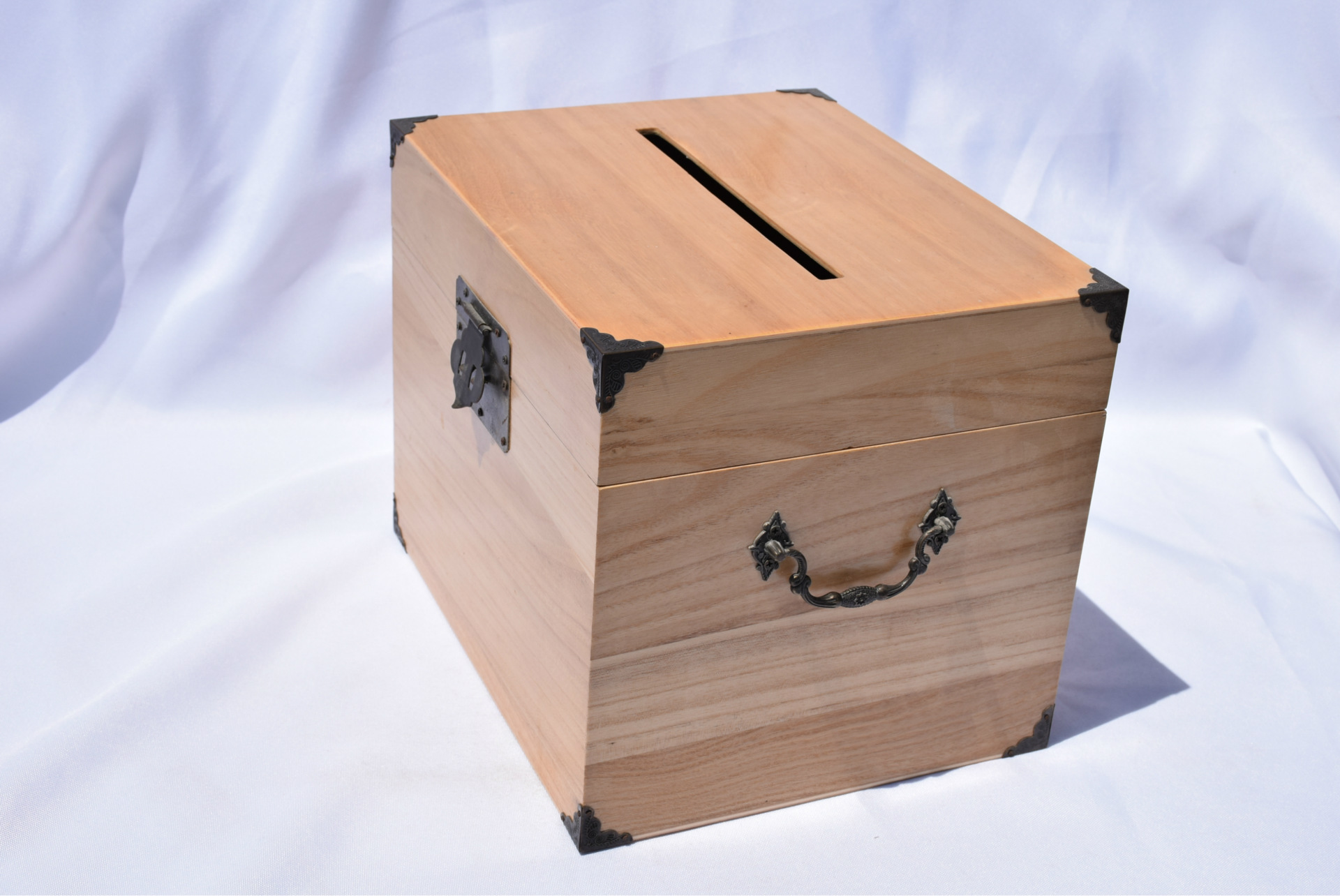 厂家直销长方形桐木木箱包装出口木箱加工定做木包装木箱