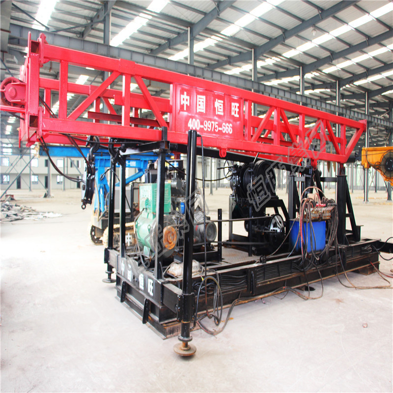 spj-600水源钻机机械传动磨盘钻机回转驱动磨盘钻机大孔径打井机