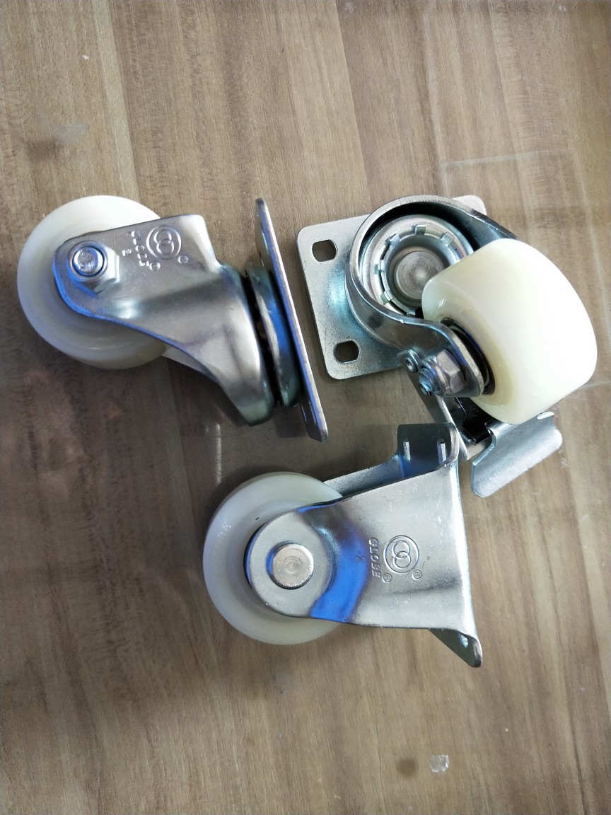 5寸环球牌globe中型双轴承尼龙脚轮批发重型东莞深圳脚轮