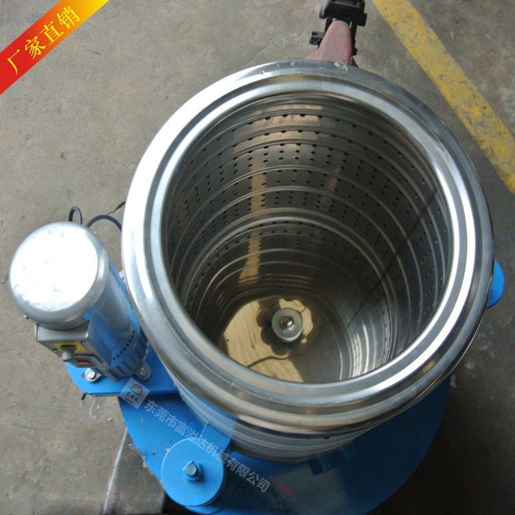 新品减震小型食品不锈钢甩油机 蔬菜饺子馅脱水机毛巾脱水机