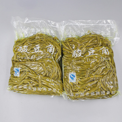 专业安全生产 开胃菜 酸豆角泡豇豆 餐饮调味品 袋装散装整箱批发