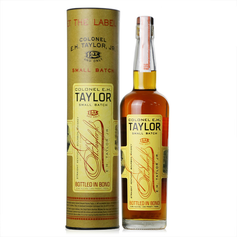美国进口taylor泰勒上校小批量波本威士忌精酿黑麦威士忌蒸馏酒