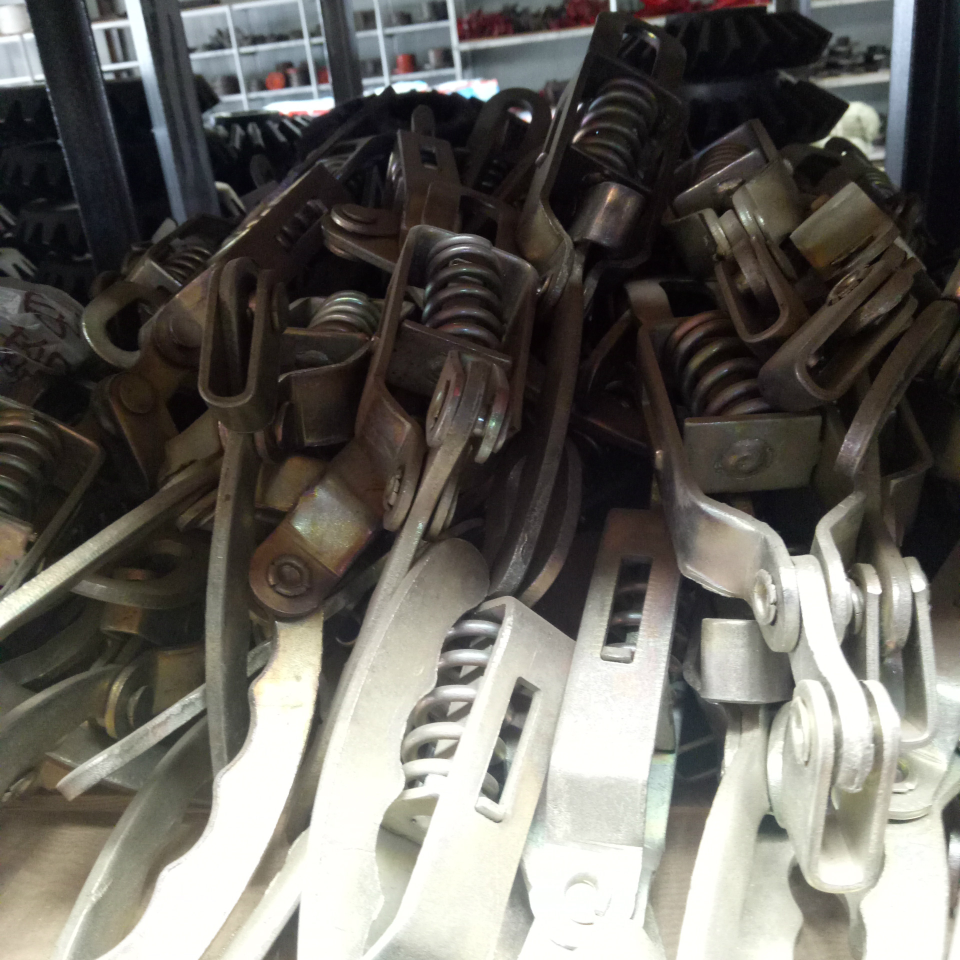 货车车厢锁扣 三马 电动三轮手扣箱货门把手挂钩 手扣 (大加厚)