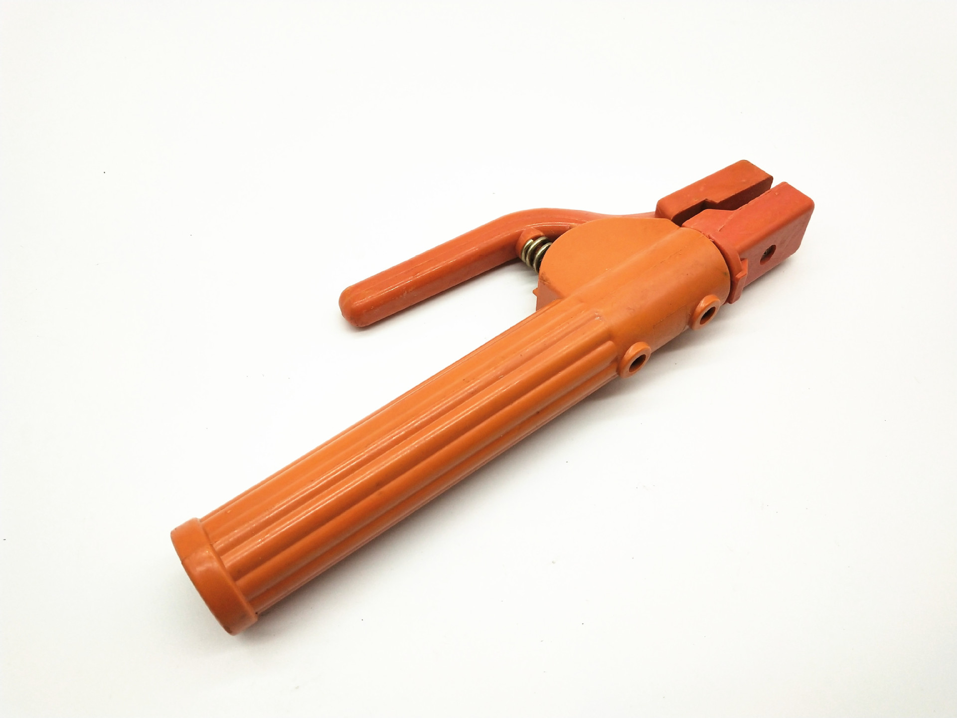 厂家直销 800a铁心锻压不烫手电焊钳轻便型焊把钳 焊接配件量大可