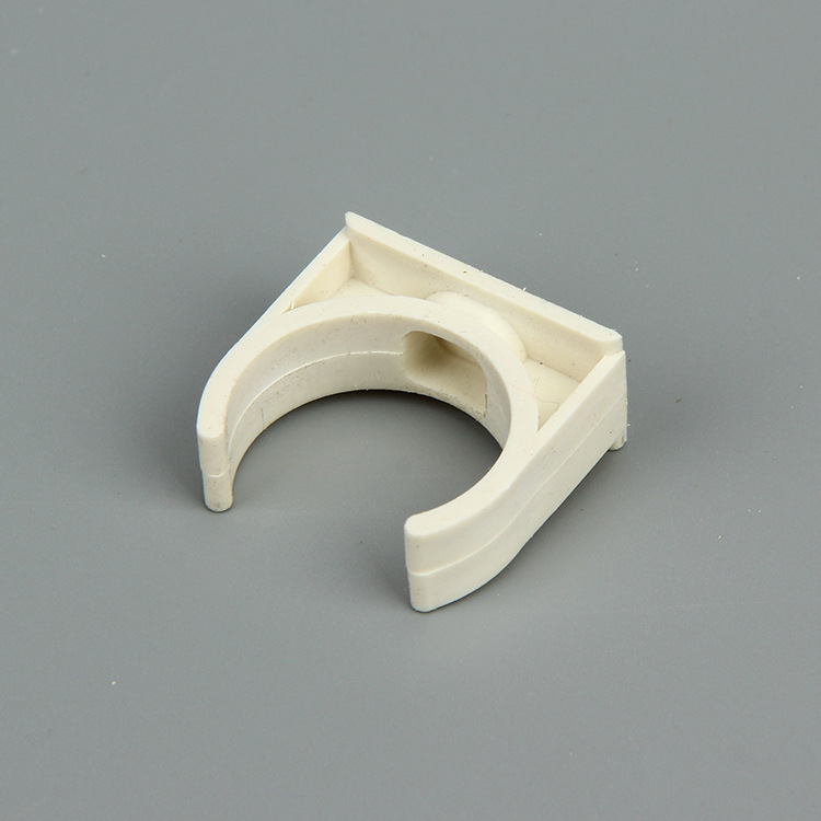 pvc电工套管u型管卡 电工穿线管u型塑料固定管卡 线管配件管卡