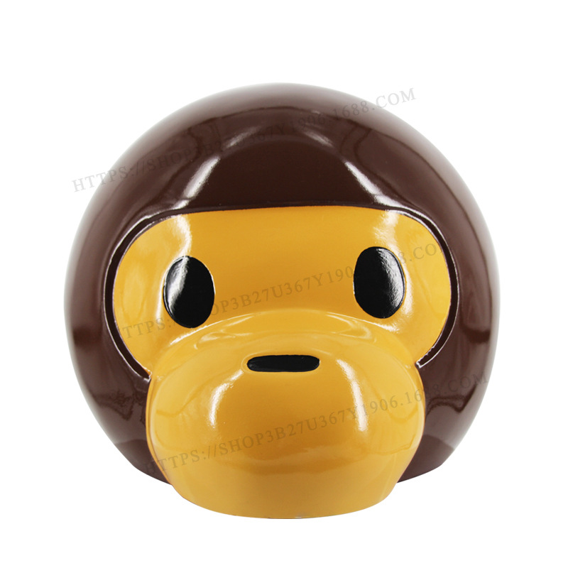 大号bapeed ape baby milo 猿人头 头像公仔 潮流公仔 非kaws