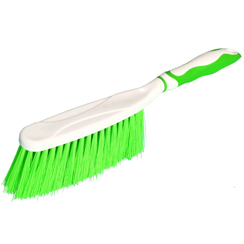 Plastic Two-Color Bed Brush ''Skip Brush Dusting Brush Floor Cleaning Brush 0720