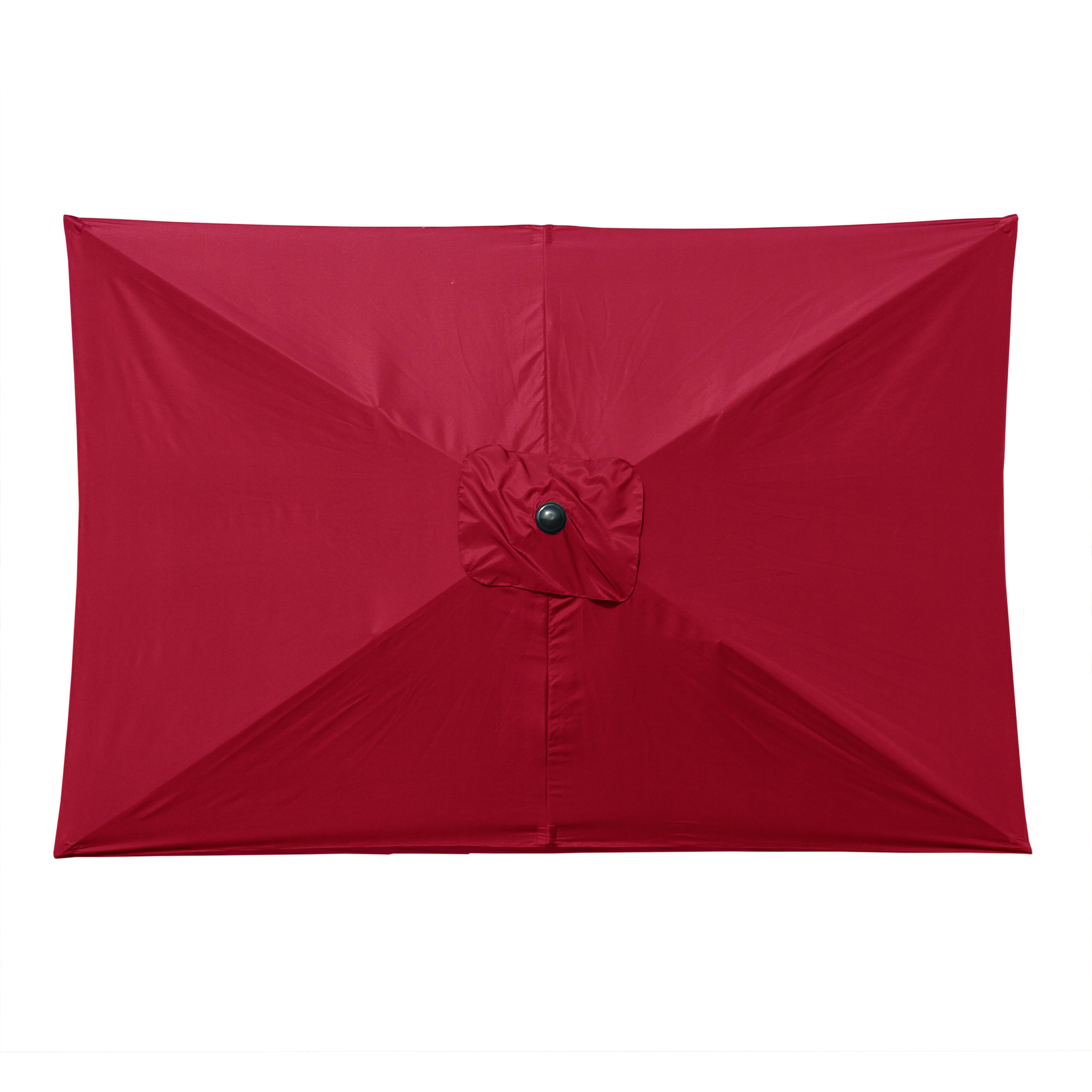 经典爆款2*3米中柱手摇直杆长柄伞防水防紫外线遮阳伞 户外 方形