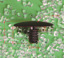 塑料汽车卡扣尼龙铆钉塑料铆钉机盖隔热绵固定卡扣MCH1719