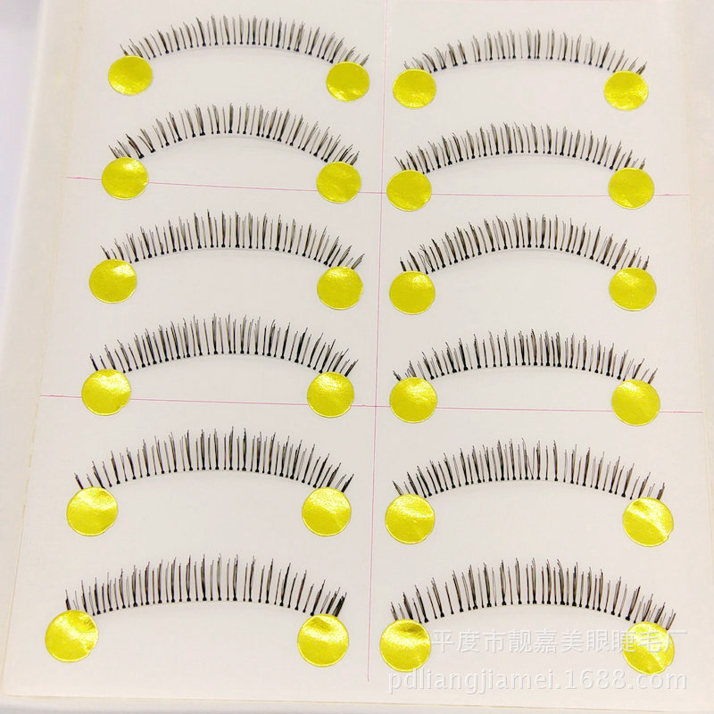 Taiwan Handmade Lower Eyelashes 020 Japanese Style Supernatural Nude Makeup Realistic 10 Pairs Eyelash