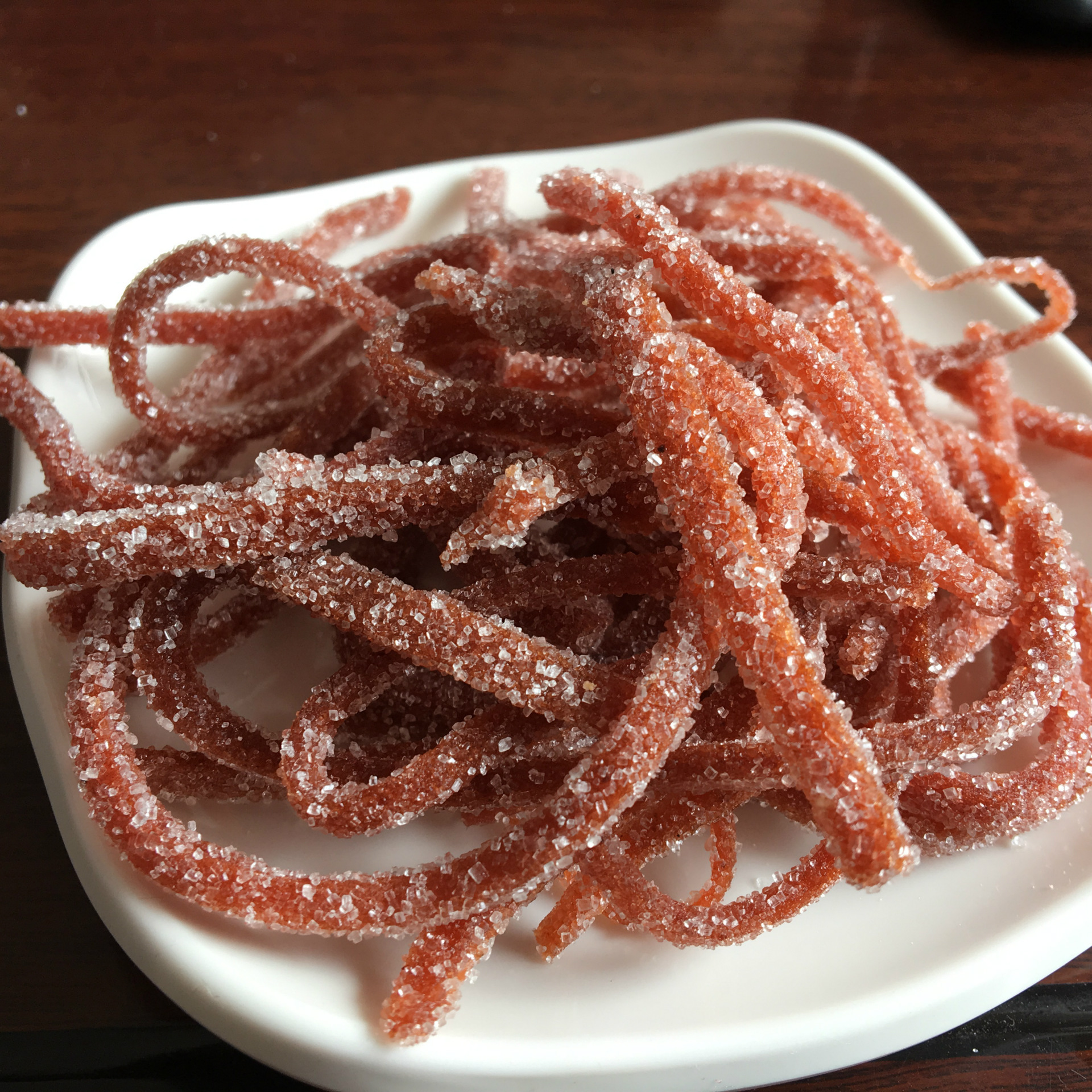 厂家直销零售20斤散装山楂丝 雪花丝 酸甜休闲小零食欢迎采购批发