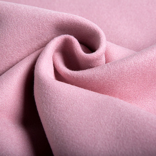 厂家春秋冬女装新款羊毛呢 粗纺织布大衣双面呢现货 批发供应