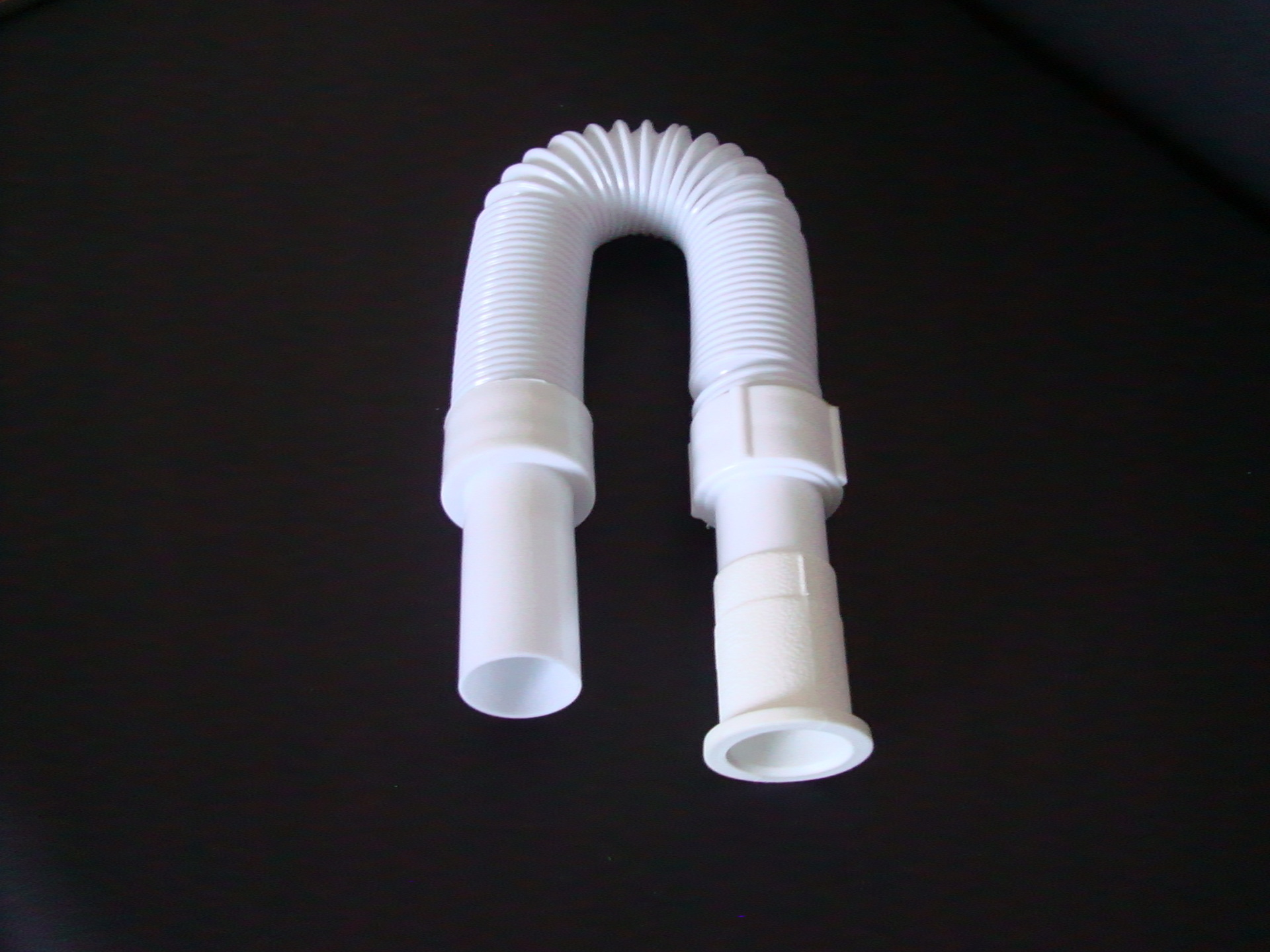 厂家热销批发加厚钢丝胶头伸缩式防臭防堵面盆下水软管 钢丝软管