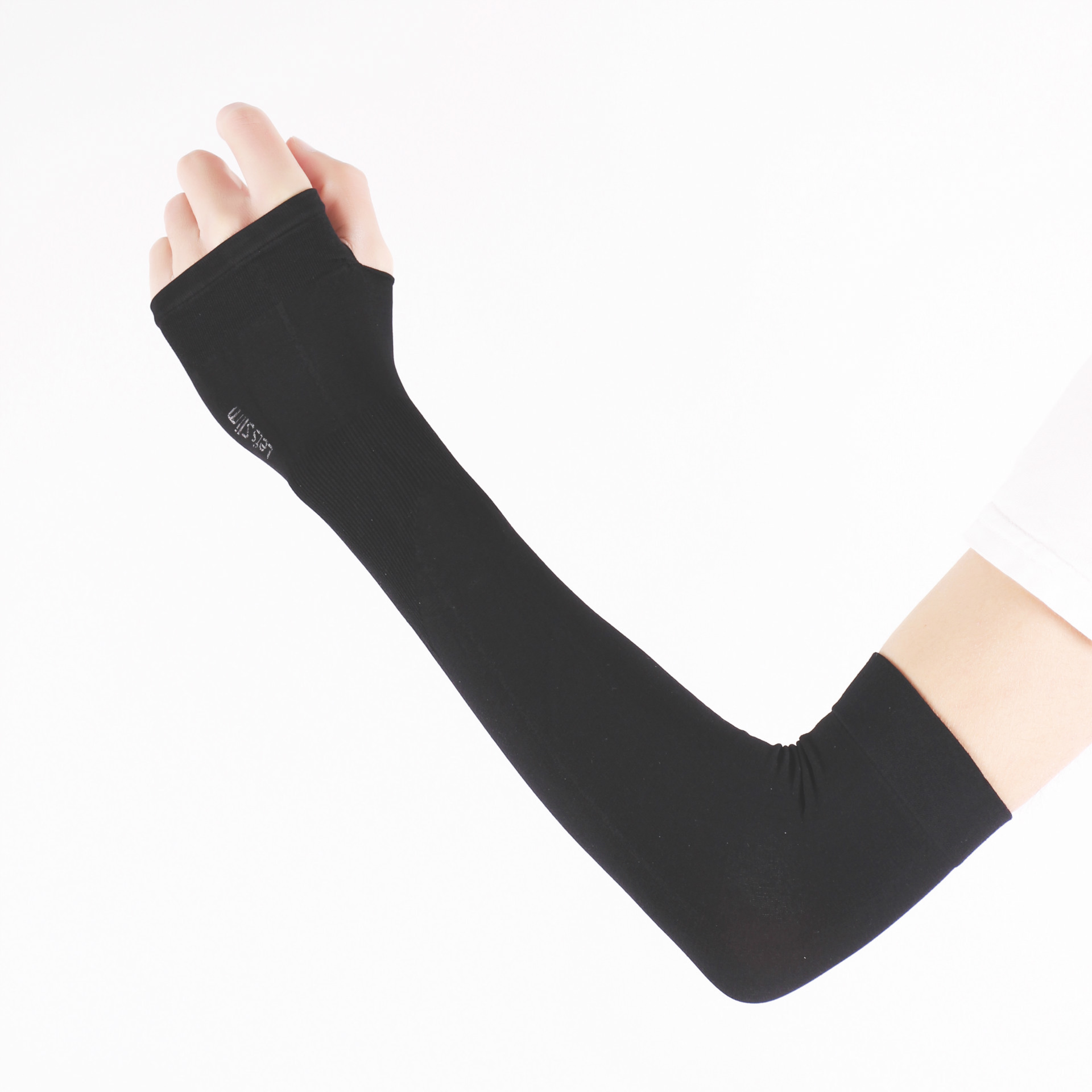 冰袖定制夏季防晒护臂冰凉防晒袖套男女骑行冰丝套袖垂钓厂家批发