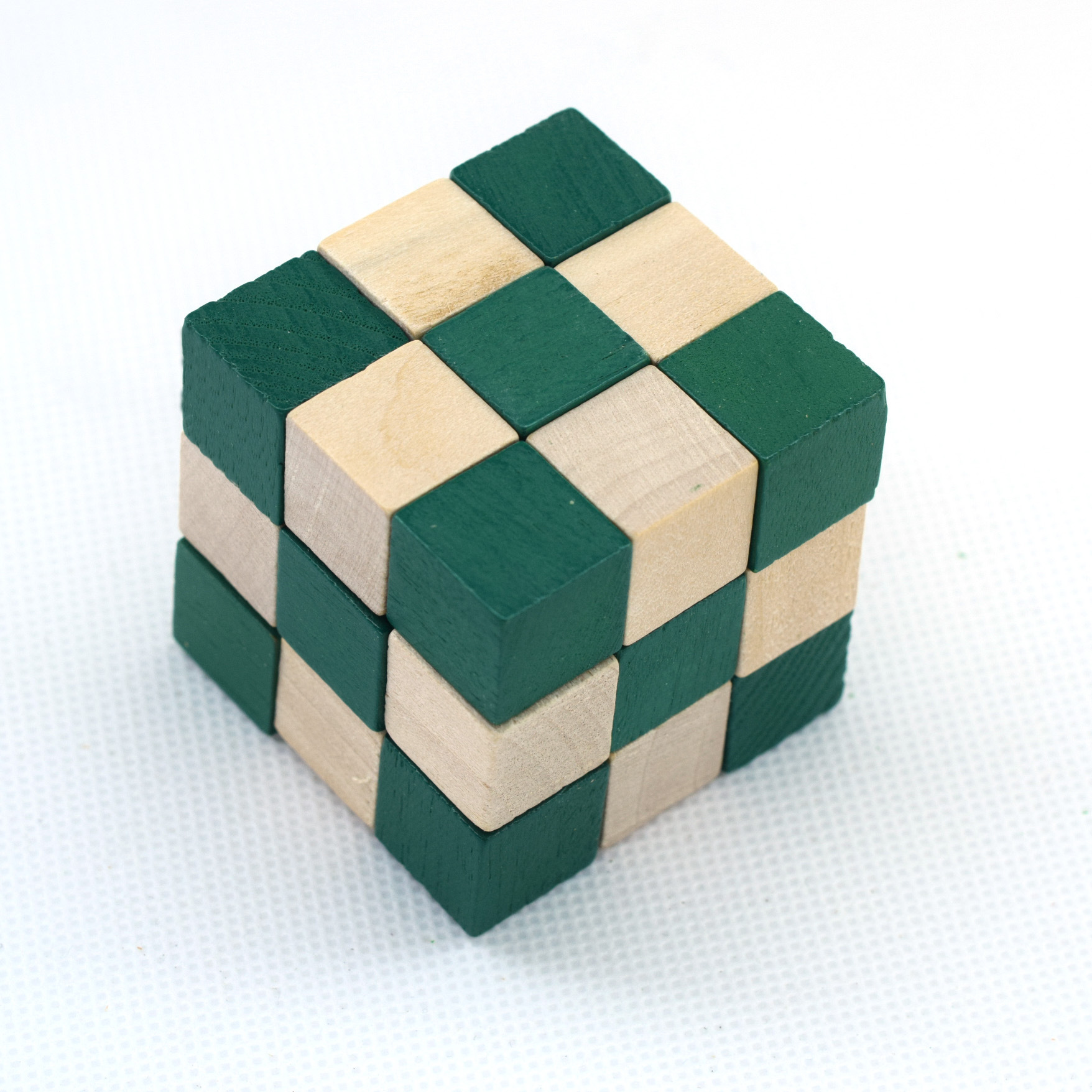 批发孔明锁魔尺成人益智力拆装组合双色魔方平角神龙摆尾解锁玩具