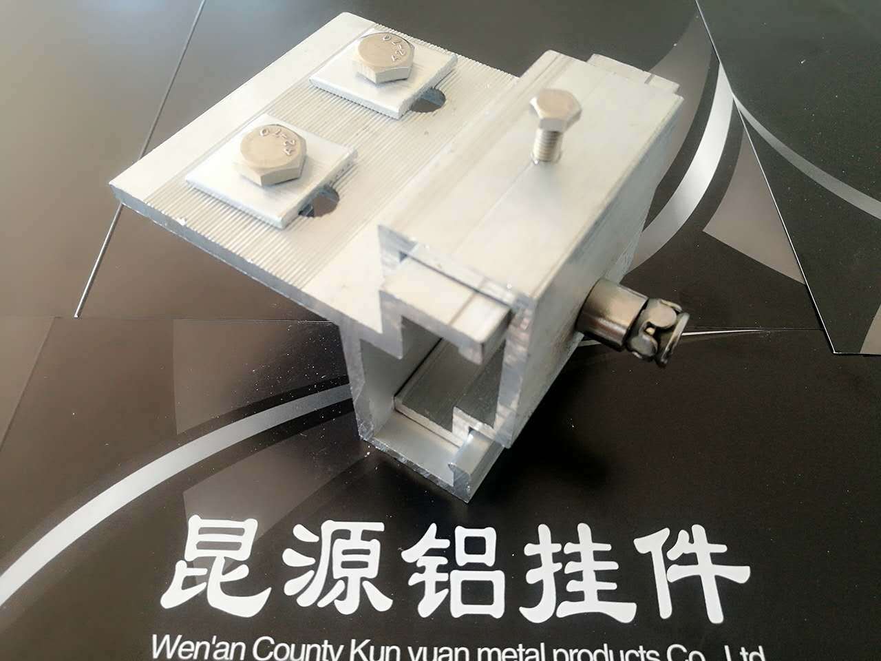 背栓式幕墙铝挂件 石材铝合金挂件大理石干挂件