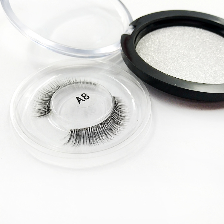 A8 One-Pair Package Baby Hair Series False Eyelashes Sheer Root Eye Tail Lengthened Thin Soft False Eyelash Wholesale