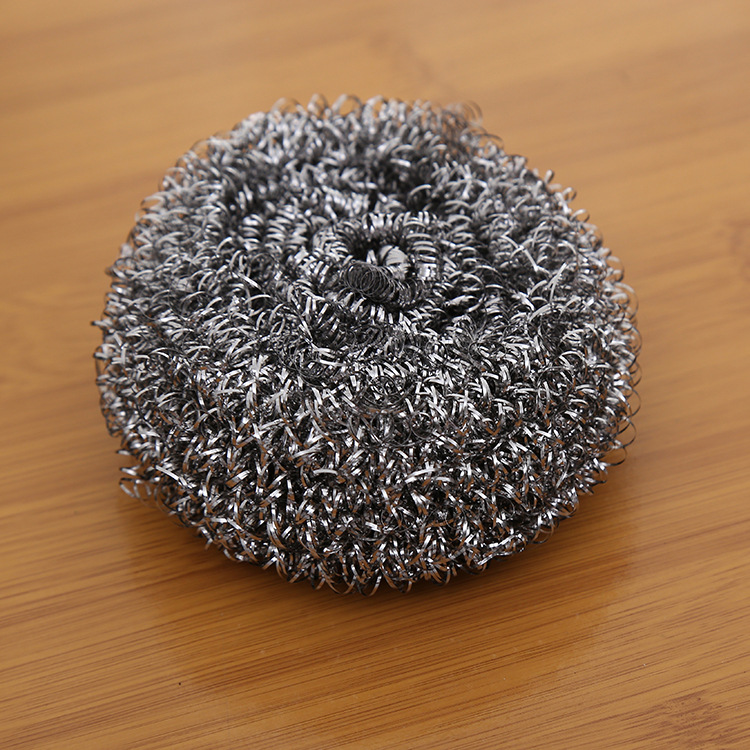 6个装不锈铁清洁球 厨房刷碗刷锅 不掉屑钢丝球