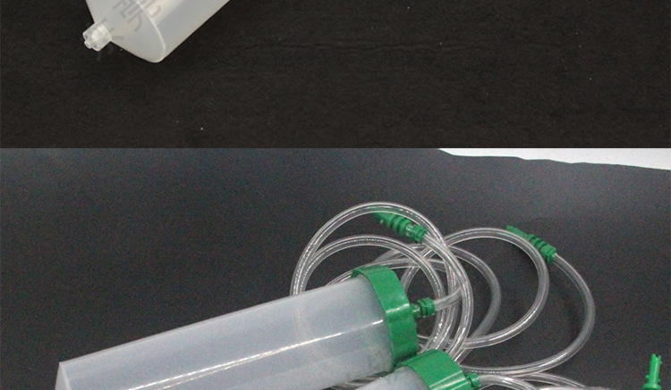 工厂300cc加厚防爆带转接头整套大容量点胶机透明针筒点胶针筒