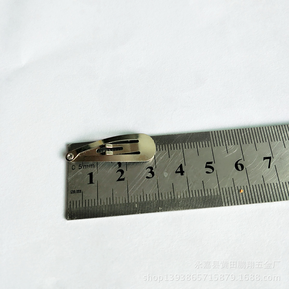 批发金属产品韩国夹3公分水发卡发夹头饰配件 金属装饰头发