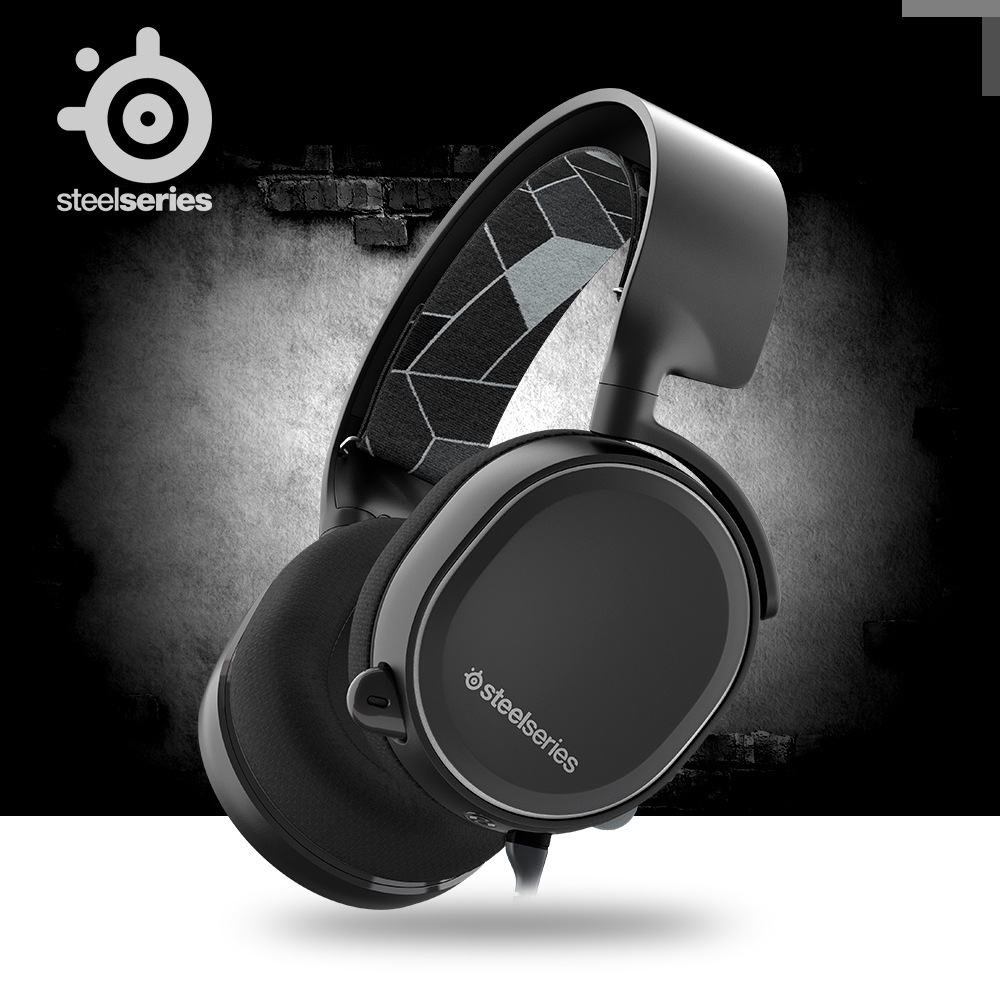 赛睿arctis 3 寒冰3 头戴式游戏耳机 耳麦 高清晰麦克风7.1环绕