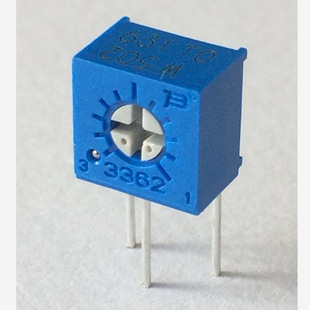 批发可调bourns电位器5k 3362w单圈电位器立式3362w-1-502lf