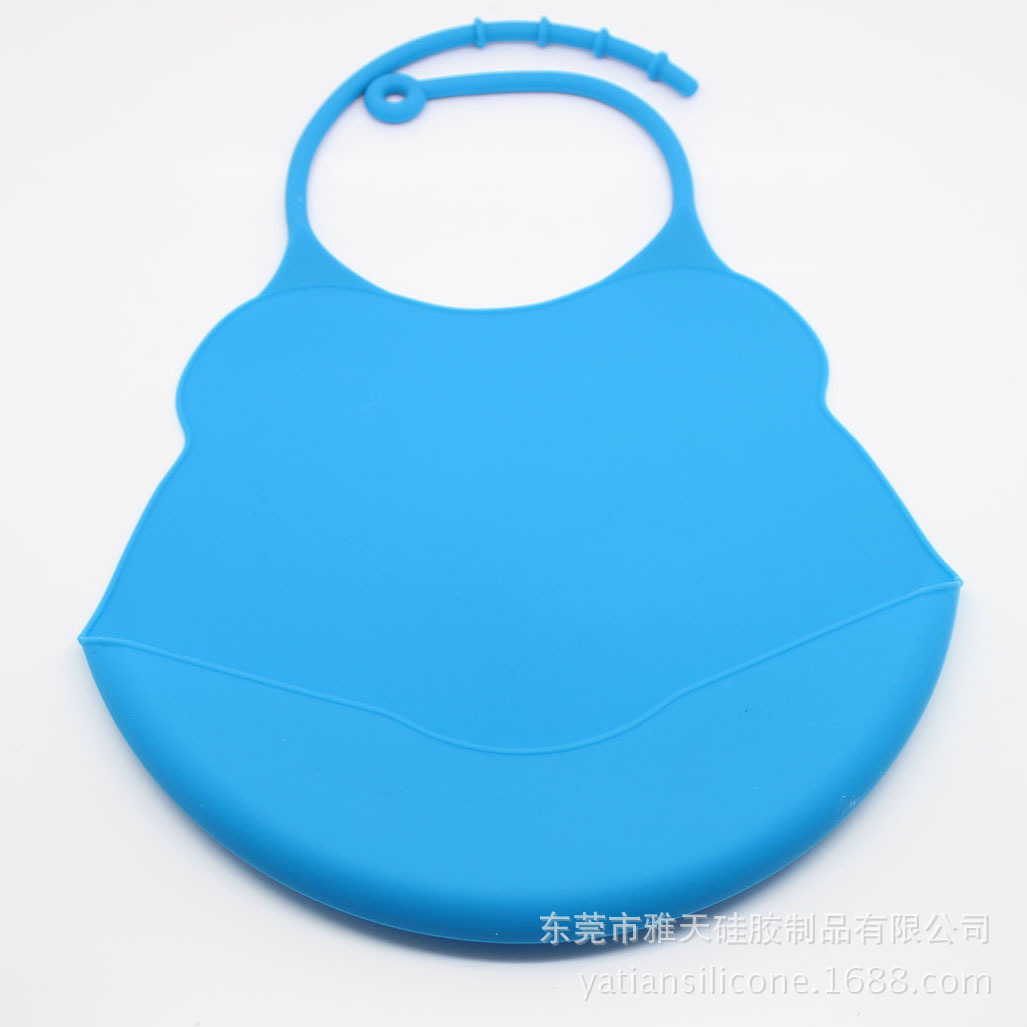 硅胶口水兜_口水兜_新生儿用口水兜吗