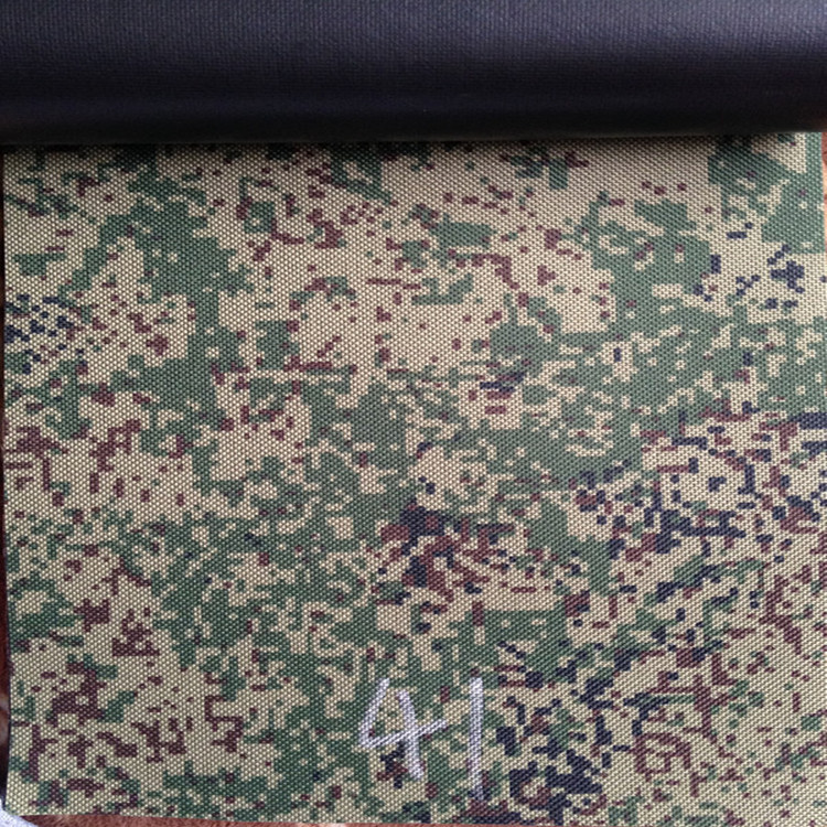 全涤迷彩印花斜纹布21*21华达呢300d多f加密空变丝仿棉可提拉牛津