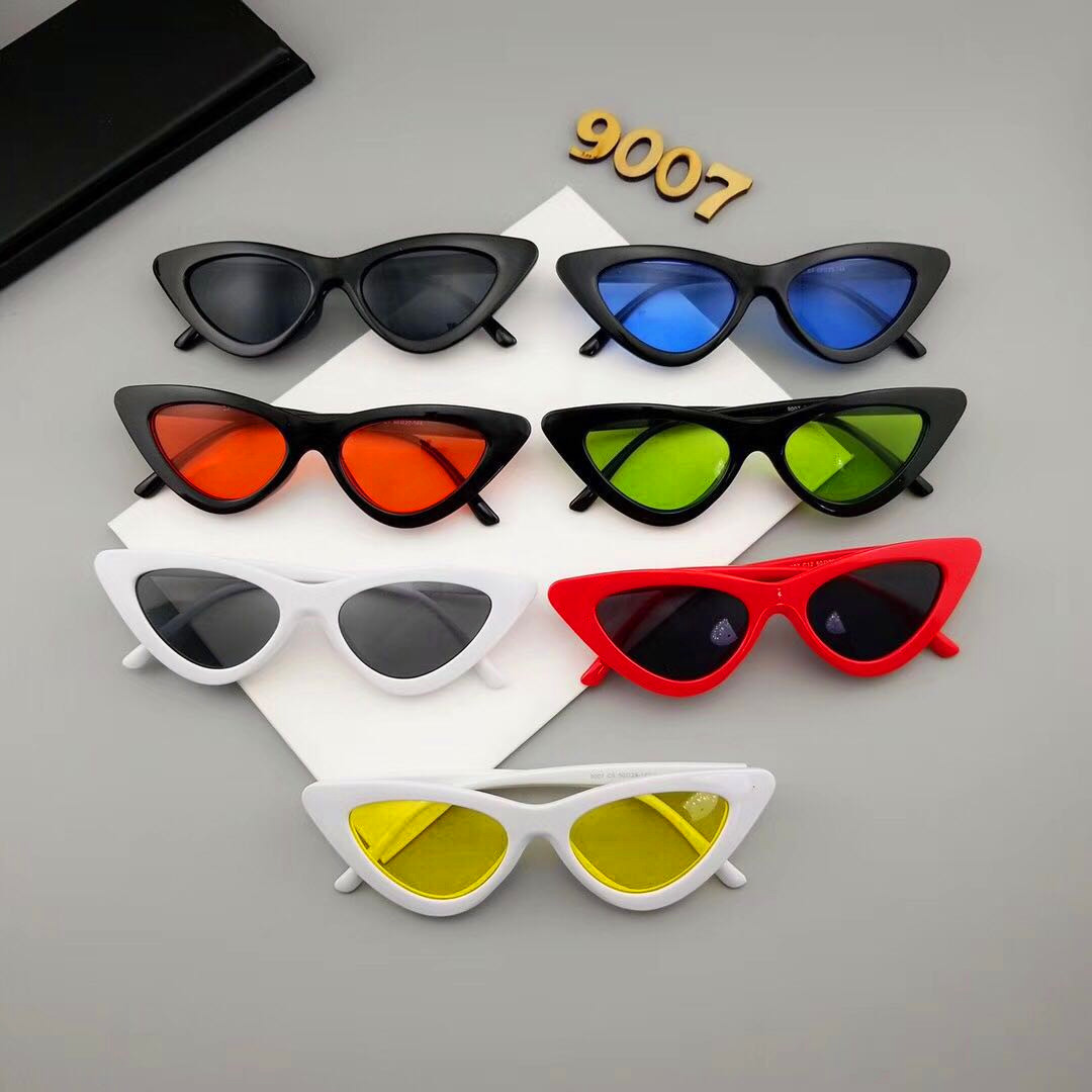 小怪兽同款太阳镜 欧美范男女通用眼镜潮流个性墨镜时尚小框镜架