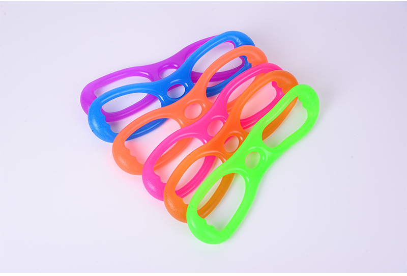 现货批发男女健身用品 环保硅胶拉力器 瑜伽臂力健身硅胶拉力器