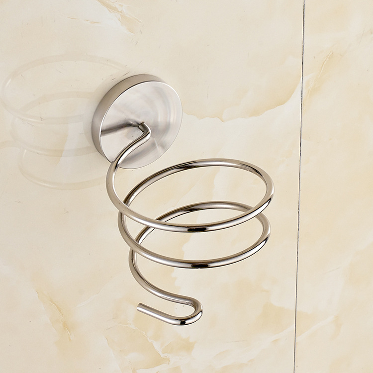 厂家直销不锈钢浴室卫生间墙上挂件洗澡间壁挂置物吹风机架