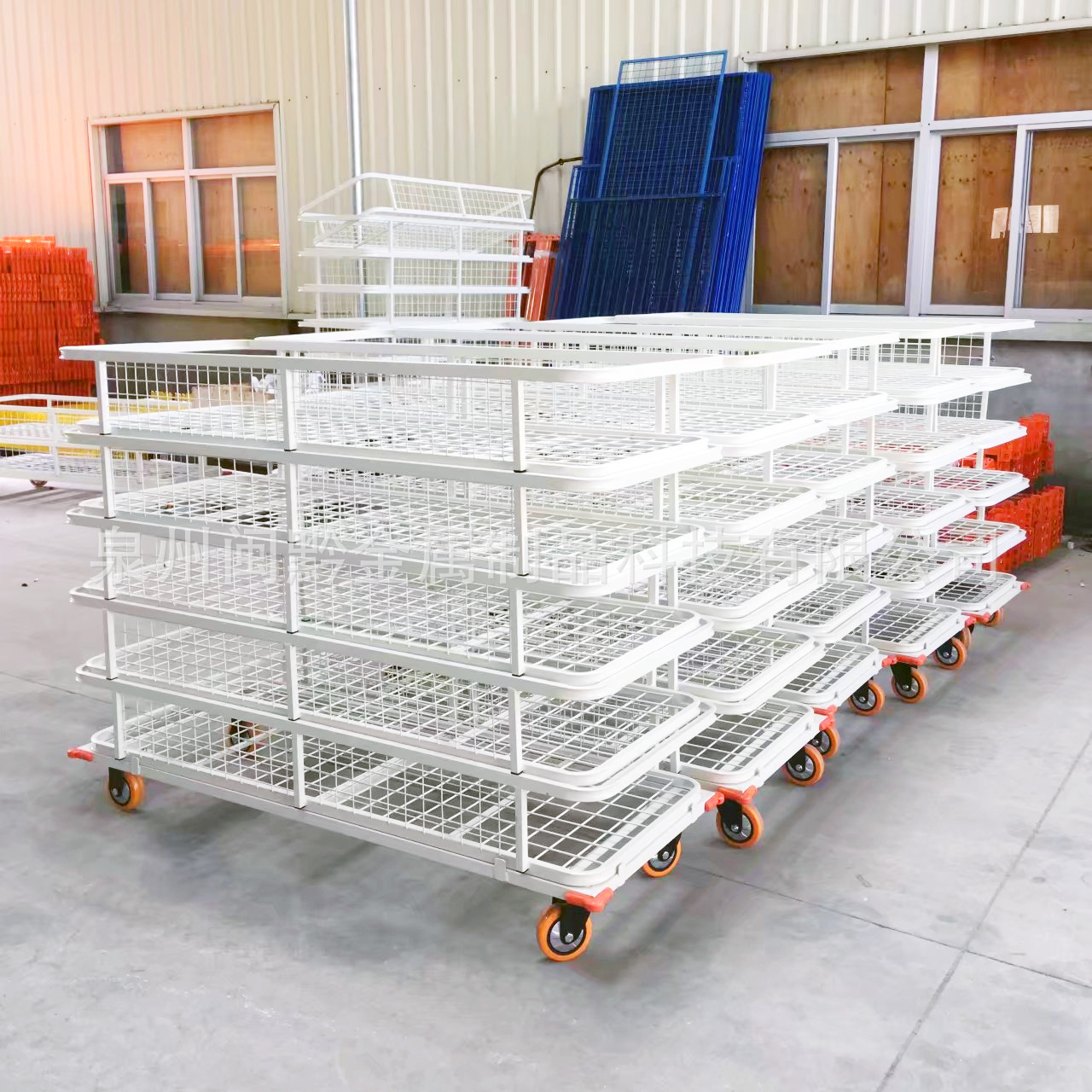 闽黔直销叠层松布架 服装厂重叠松布架服装辅助置物架