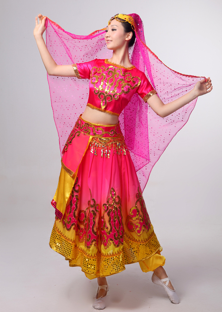特价直销肚皮舞服装 印度舞蹈服装 演出服表演服练功服 2017新款