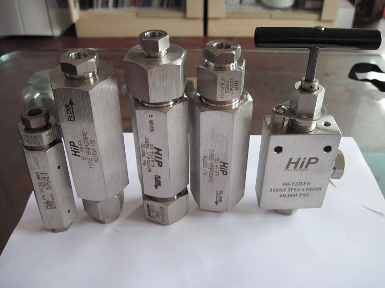 美国原装hip超高压单向阀总代直销60000psi 高压止回阀选型报价