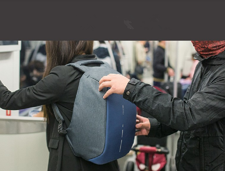 荷兰xd design蒙马特城市防盗背包运动帆布旅游双肩包数码电脑包