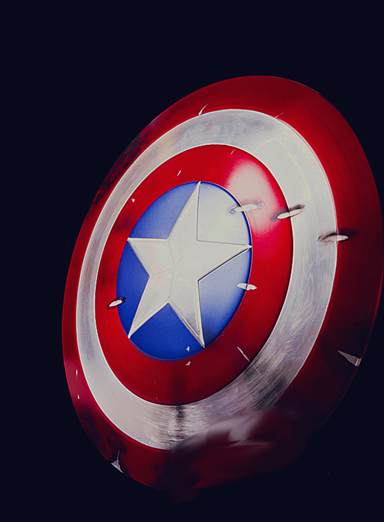 美国队长cattoys合金盾牌金属道具金属 1:1模型道具复仇者联盟