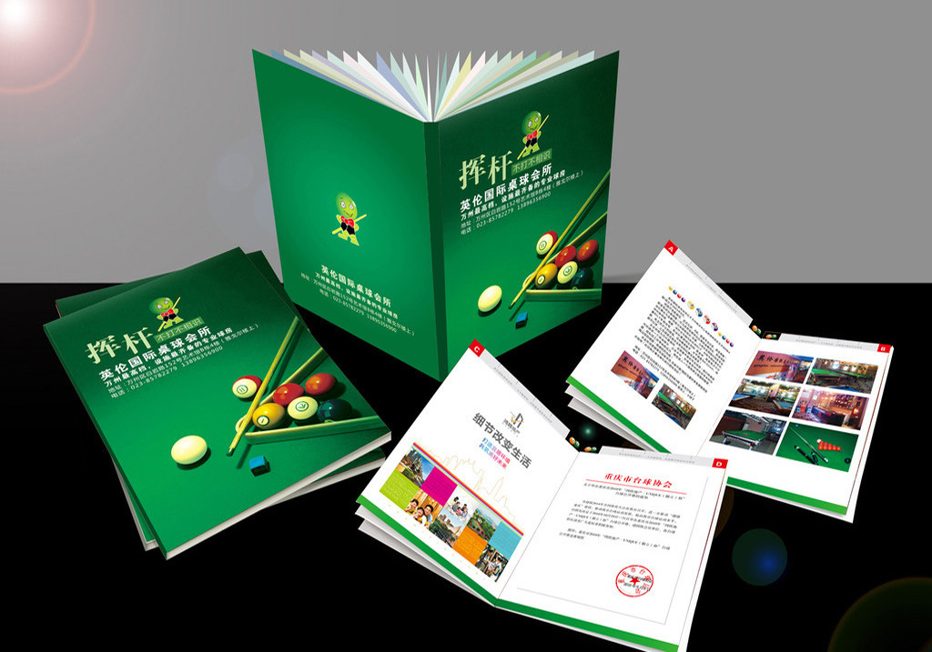 宣传单定做海报画册精装书本家谱册子本子折页印刷dm单 广告单页