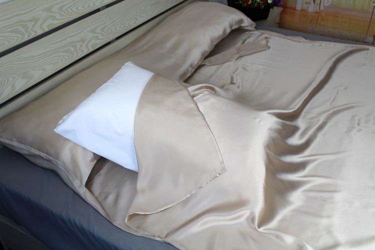 100%桑蚕丝真丝睡袋住酒店出差旅行隔脏床单 轻薄便携式单人双人