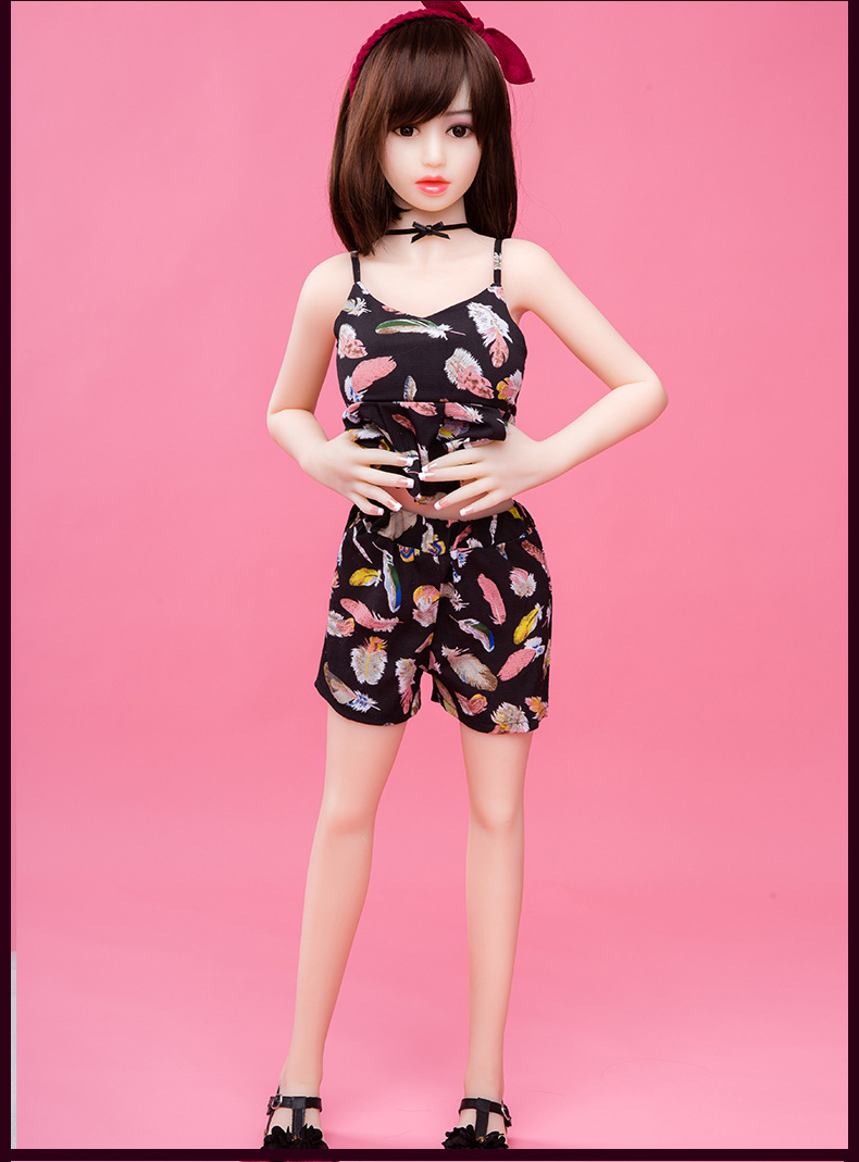 新款100cm成人性爱娃娃全硅胶带骨骼非充气娃娃男士玩具性保健品