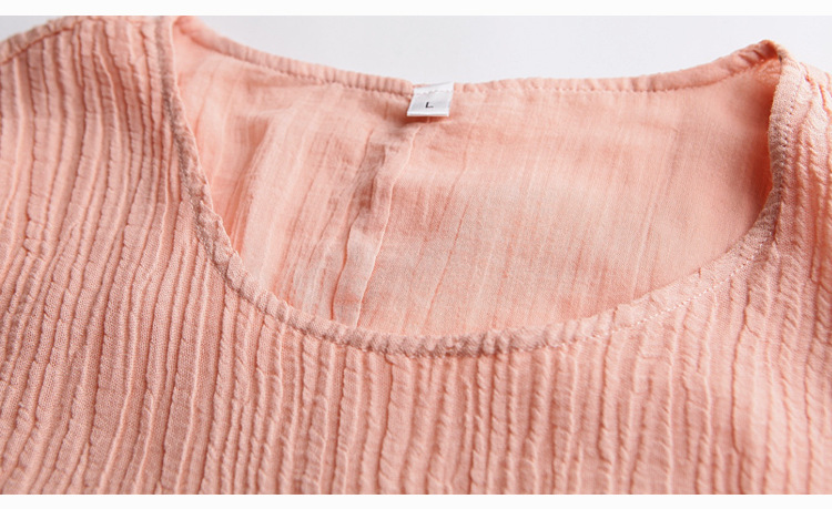 刺绣棉麻连衣裙 双层棉麻连衣裙 文艺高端亚麻连衣裙 厂家15994